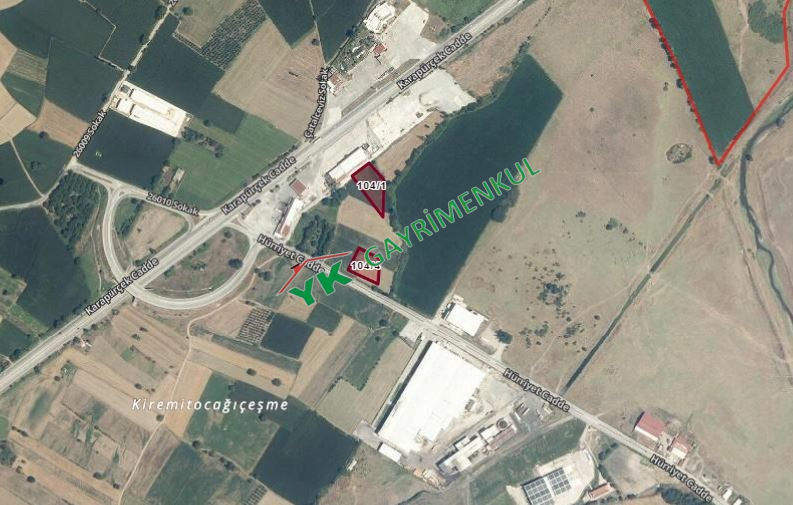 TİCARİ İMARLI ARSA SUSURLUK KARAP&Uuml;R&Ccedil;EK